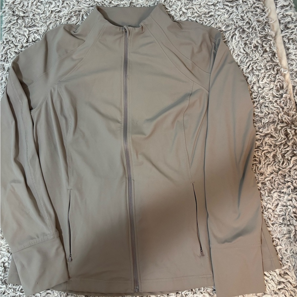 Avia Women's Gray Full-Zip Sweatshirt